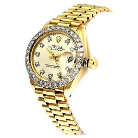 rolex oro e diamanti donna|orologi da donna.